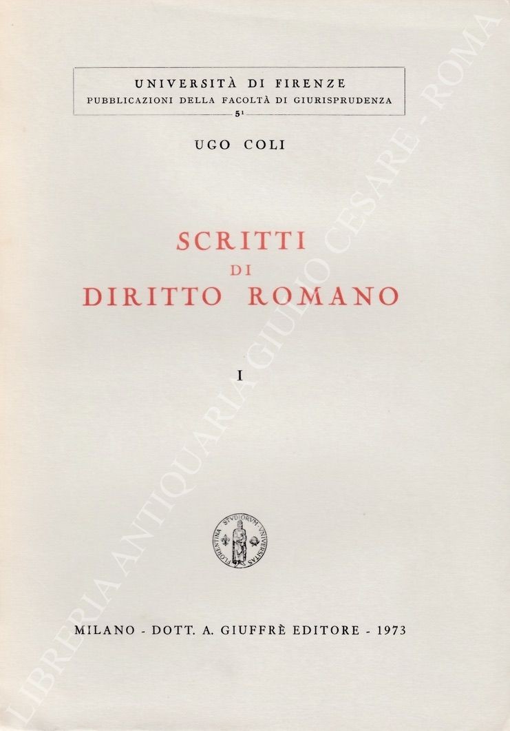 Scritti di diritto romano
