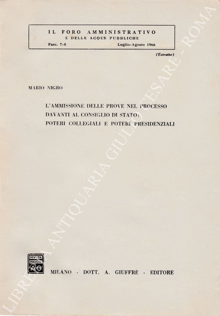 L'ammissione delle prove nel processo