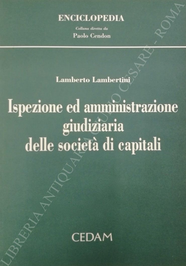 Ispezione ed amministrazione giudiziaria
