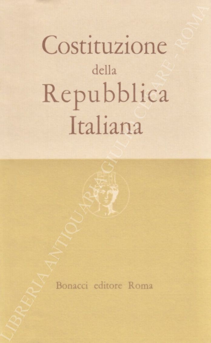 Costituzione della Repubblica Italiana