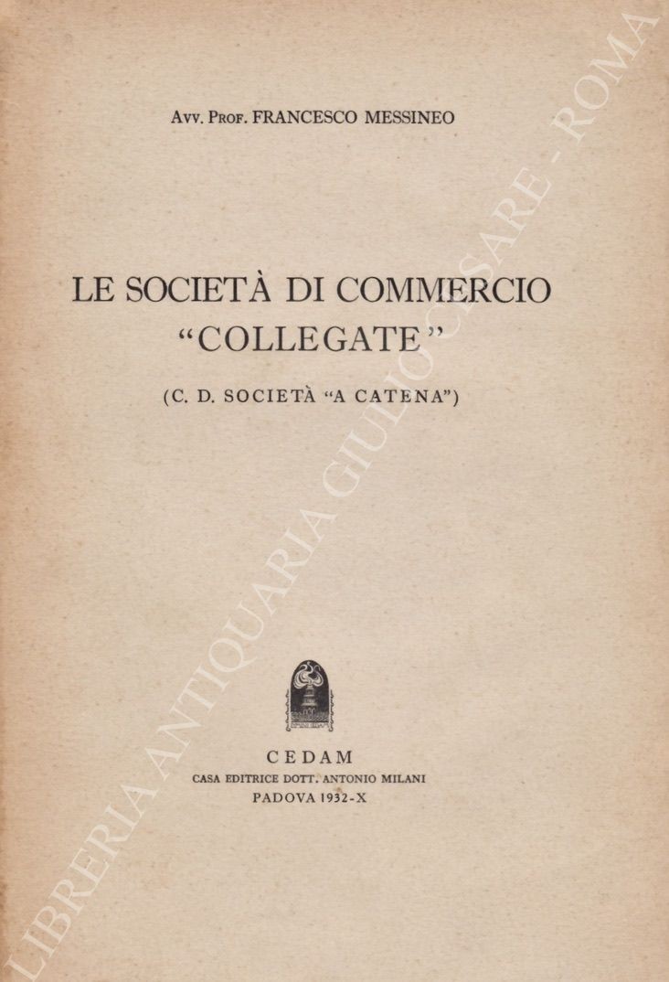 Le società di commercio collegate