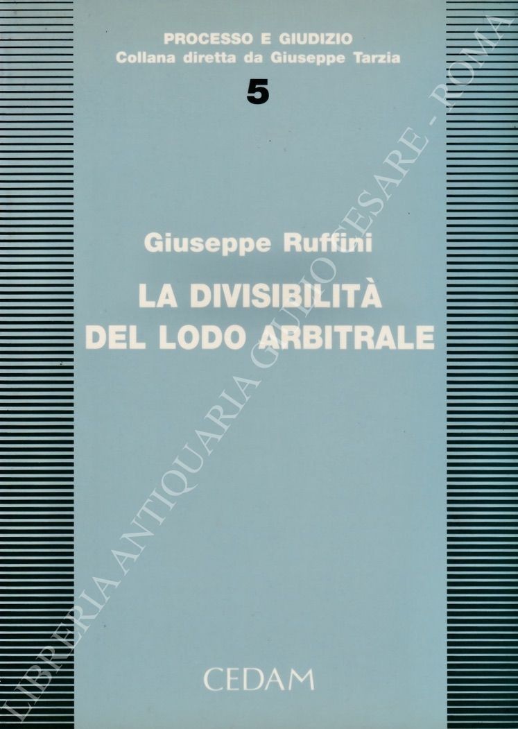 La divisibilità del lodo arbitrale