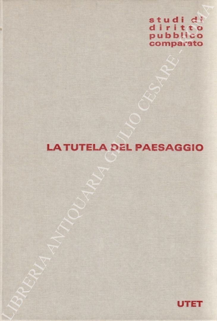 La tutela del paesaggio
