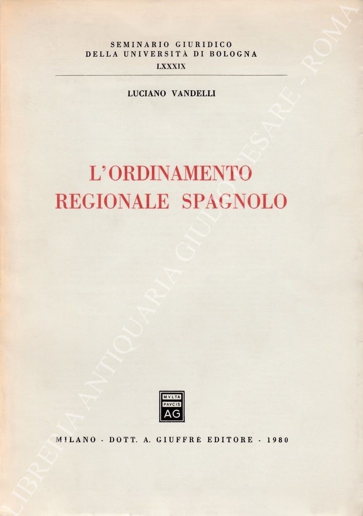 L'ordinamento regionale spagnolo