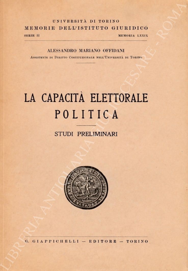 La capacità elettorale politica