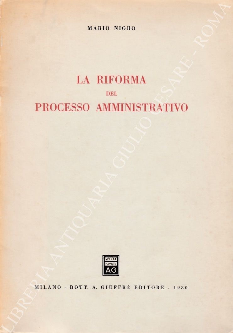 La riforma del processo amministrativo