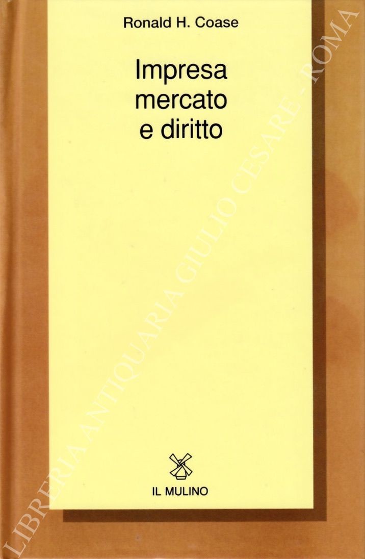 Impresa mercato e diritto