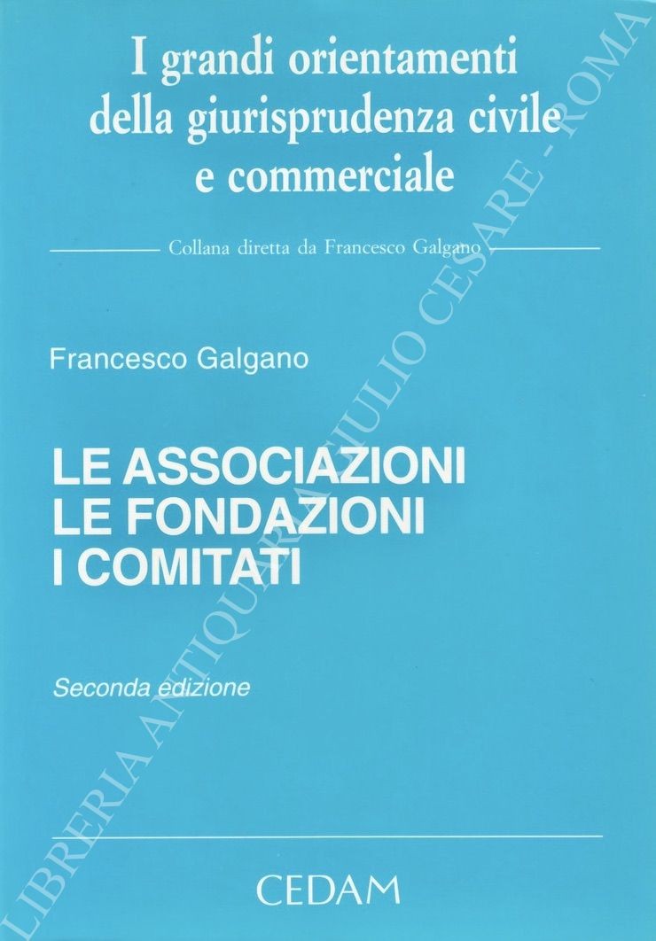 Le associazioni le fondazioni i comitati