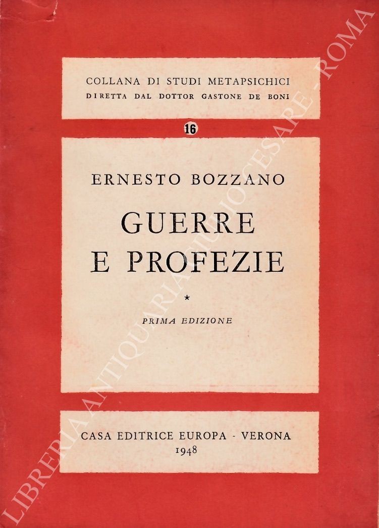 Guerre e profezie