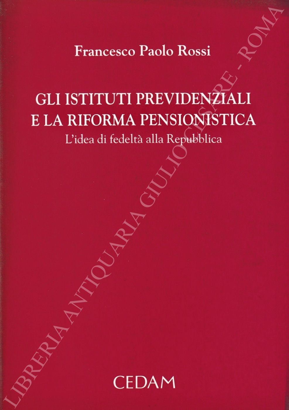 Gli istituti previdenziali 