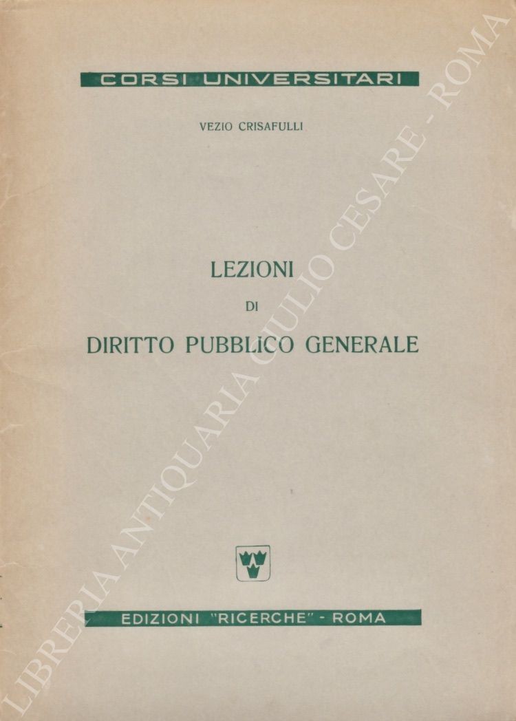Lezioni di diritto pubblico