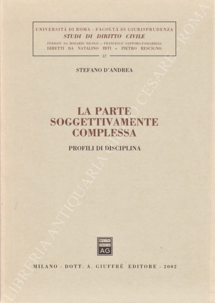 La parte soggettivamente complessa