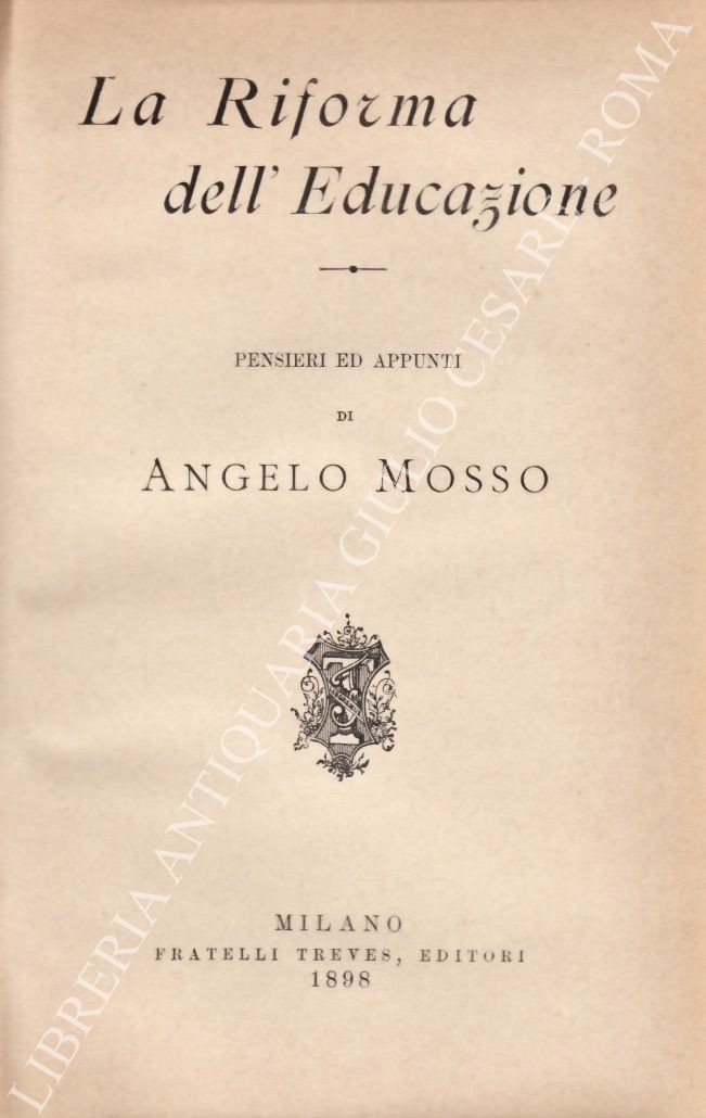 La riforma dell'educazione