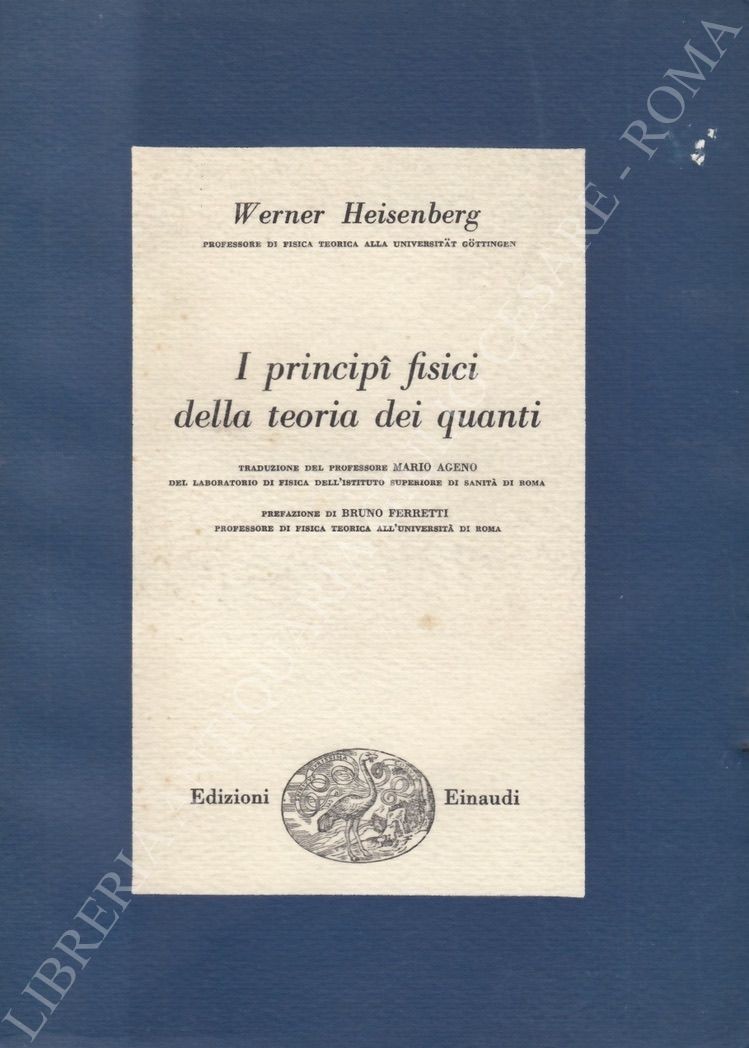 I principi fisici della teoria dei quanti