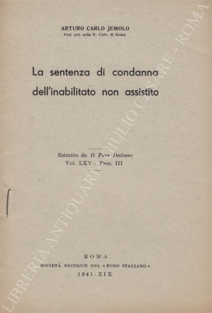 La sentenza di condanna