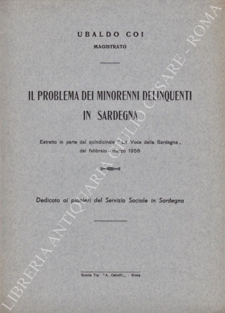 Il problema dei minorenni