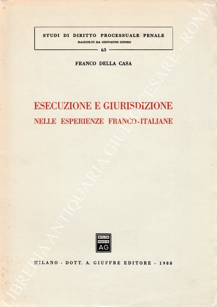 Esecuzione e giurisdizione