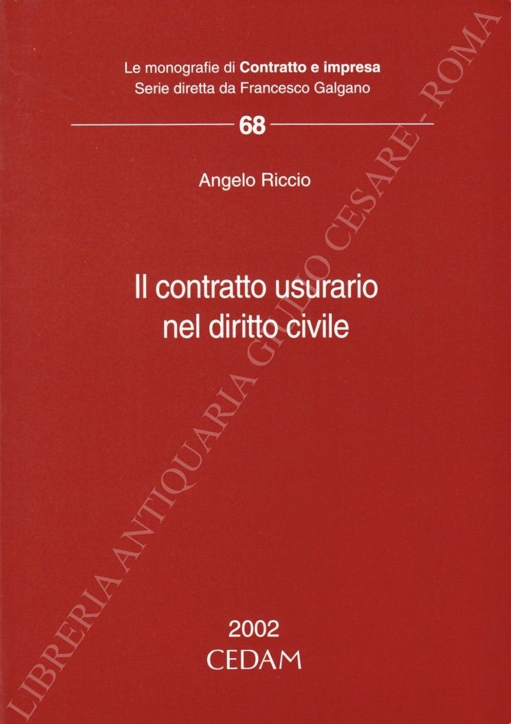 Il contratto usurario