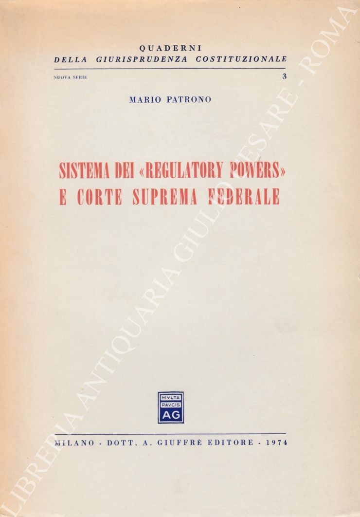 Sistema dei "regulatory powers"