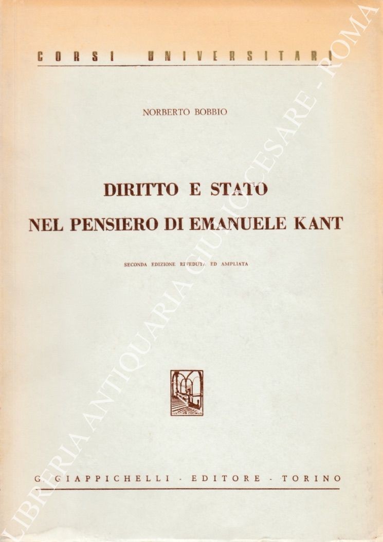 Diritto e Stato nel pensiero di Emanuele Kant