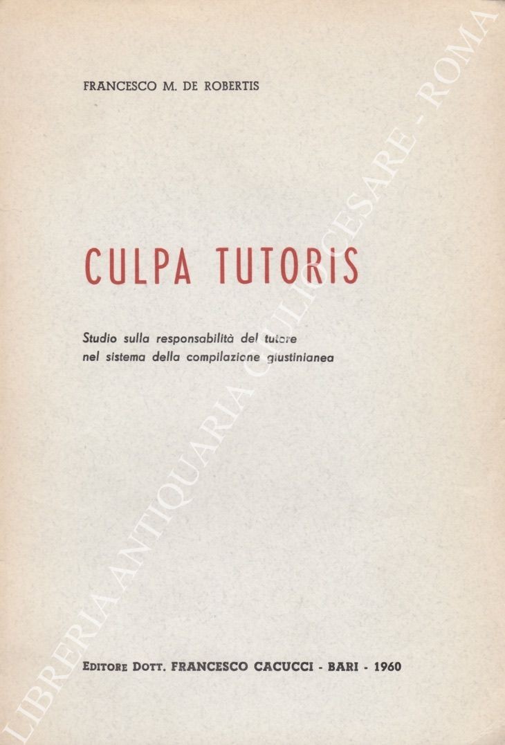 Culpa tutoris