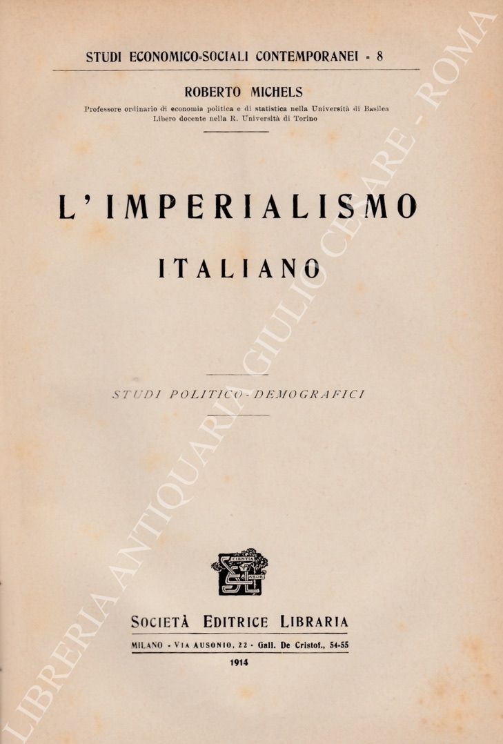 L'imperialismo italiano