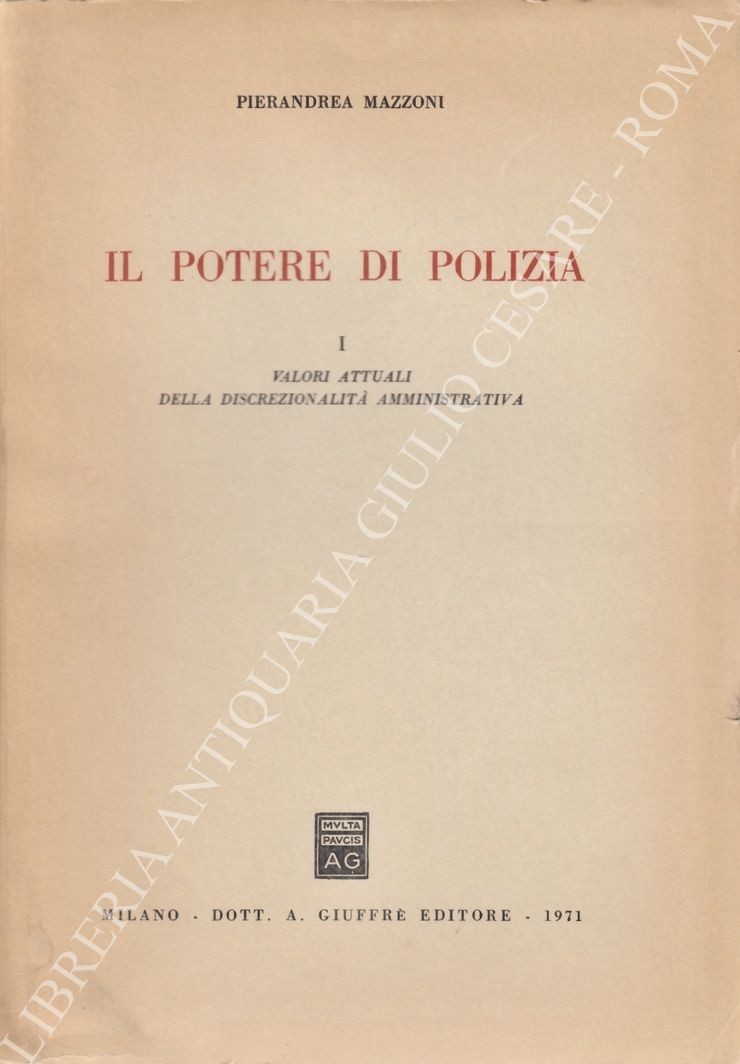 Il potere di polizia