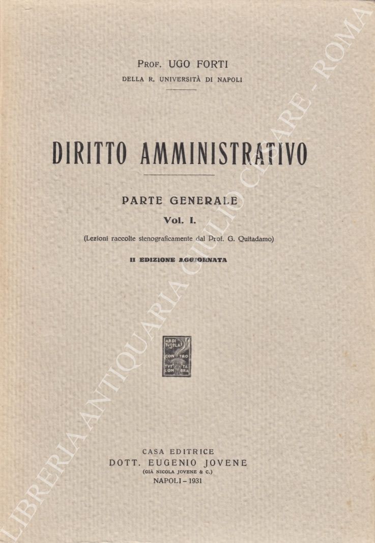 Diritto amministrativo. Parte generale