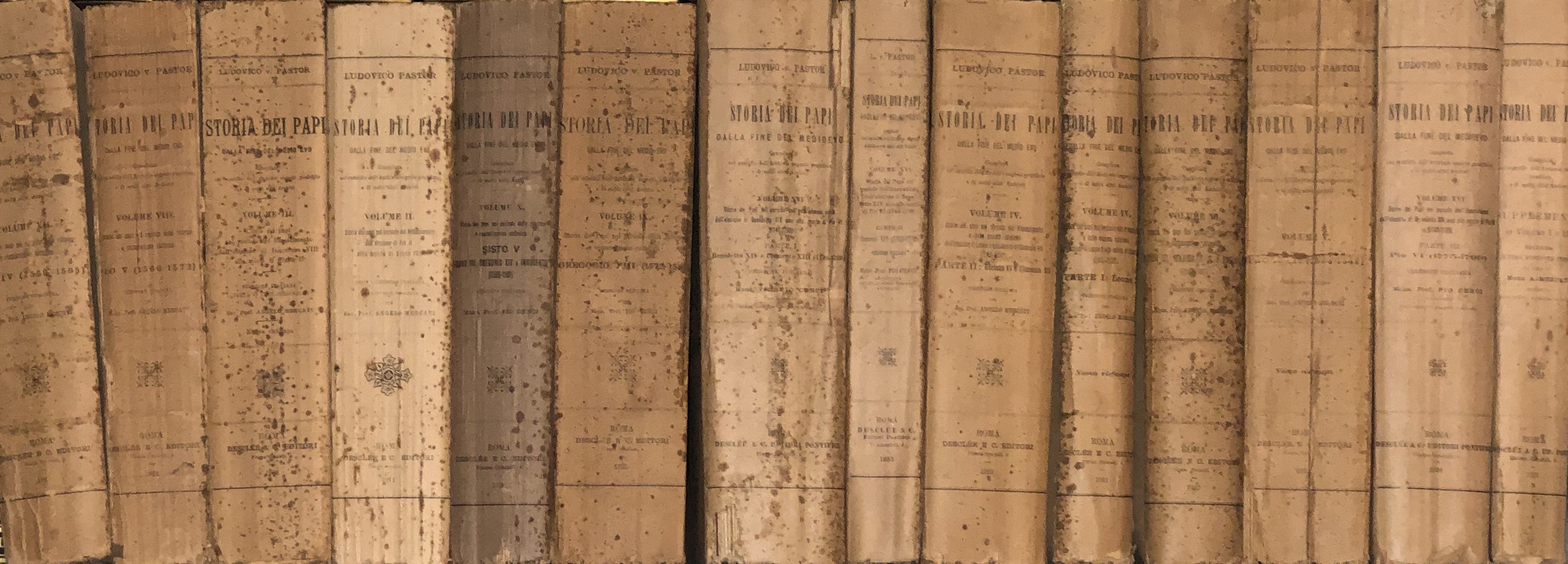 Storia dei papi dalla fine del Medio Evo