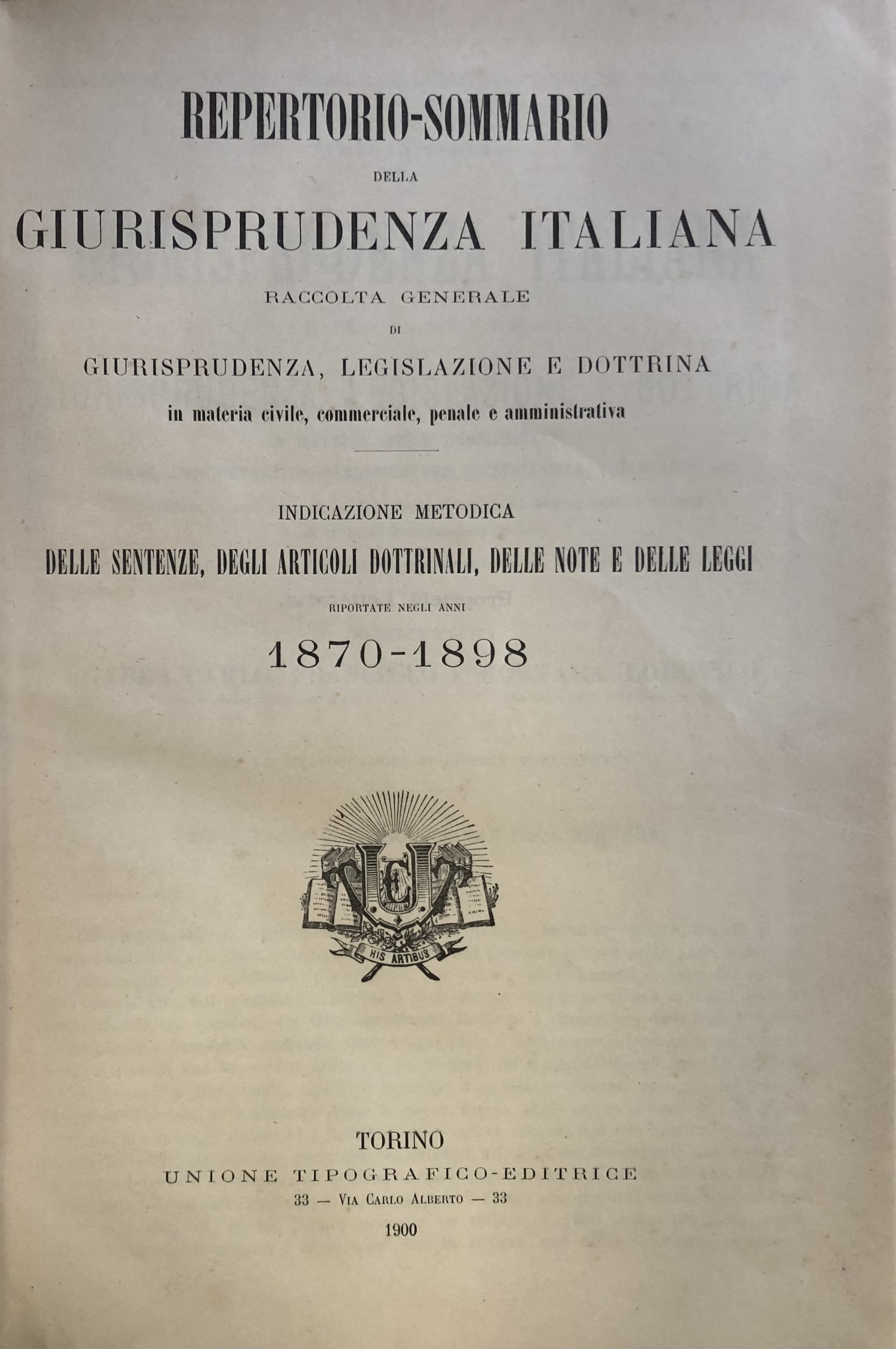 Giurisprudenza Italiana