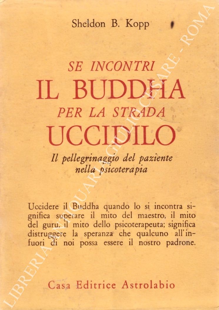 Se incontri il Buddha per la strada uccidilo