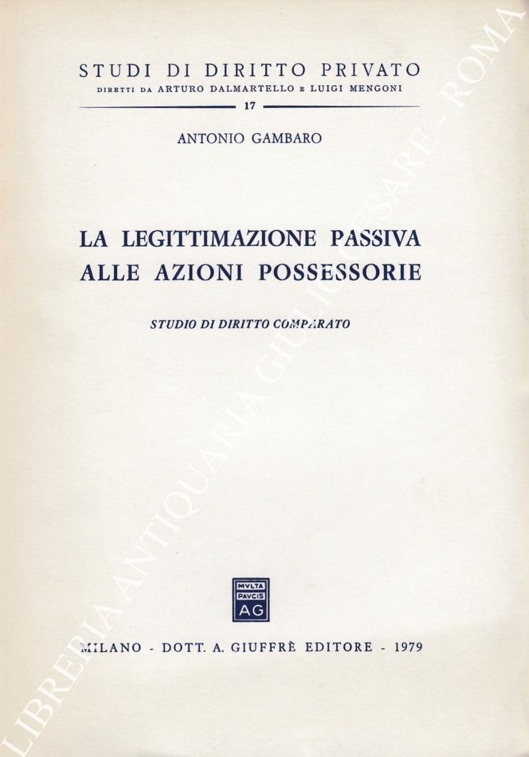 La legittimazione
