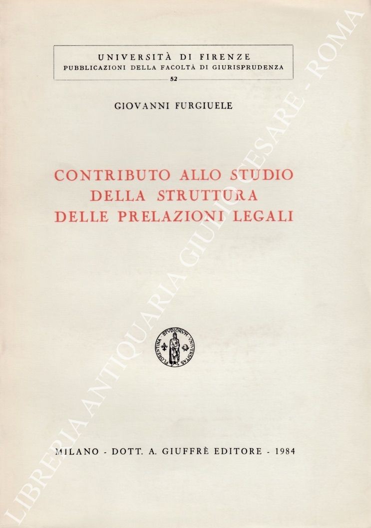 Contributo allo studio della struttura delle prela