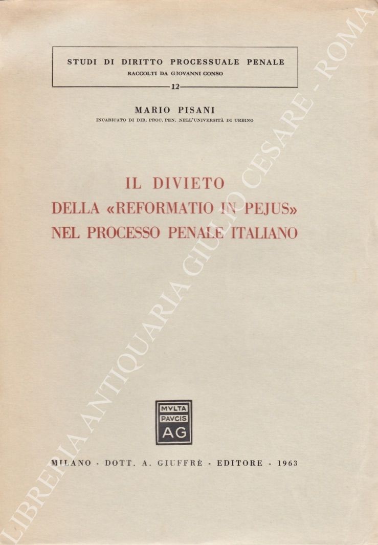Il divieto della Reformatio in peius