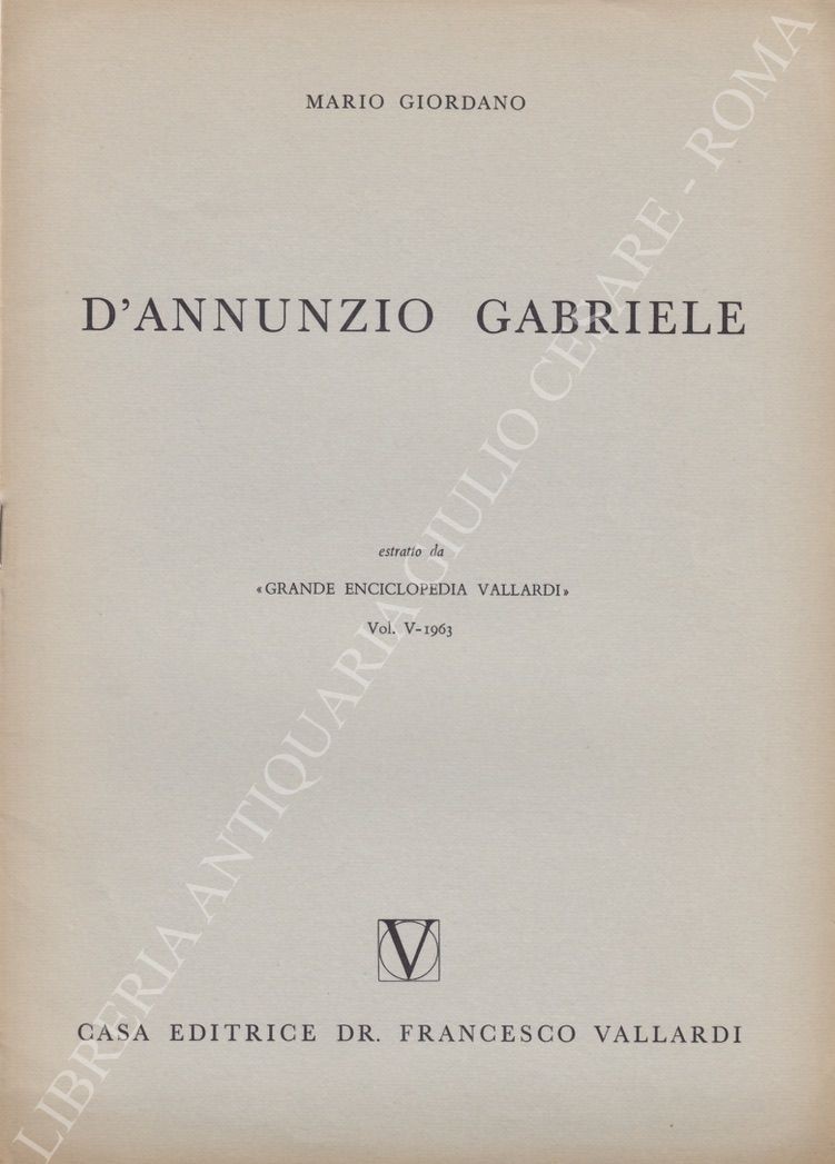 D'annunzio Gabriele