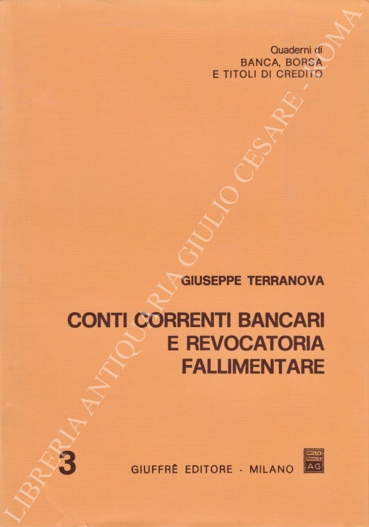 Conti correnti bancari e revocatoria fallimentare
