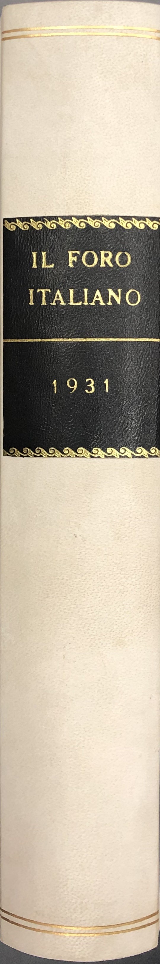 Il Foro Italiano. Annata 1931