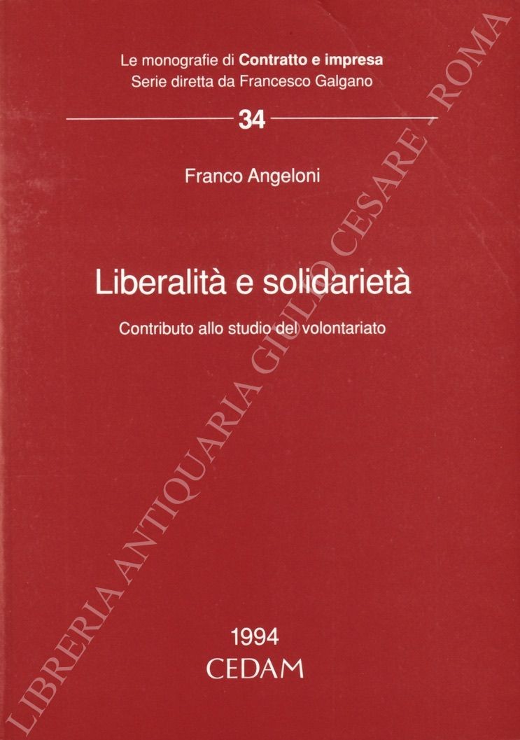Liberalità e solidarietà