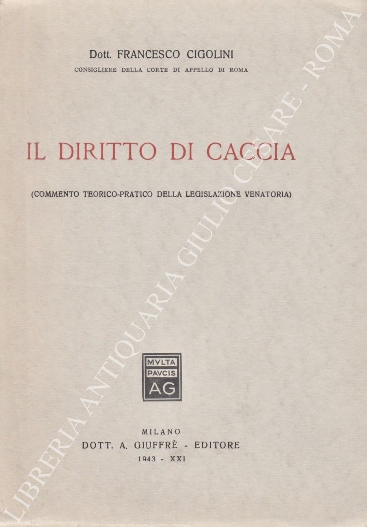 Il diritto di caccia