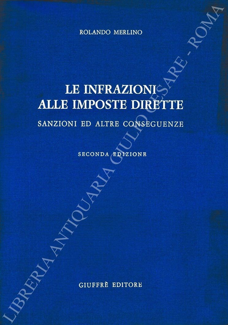 Le infrazioni alle imposte dirette