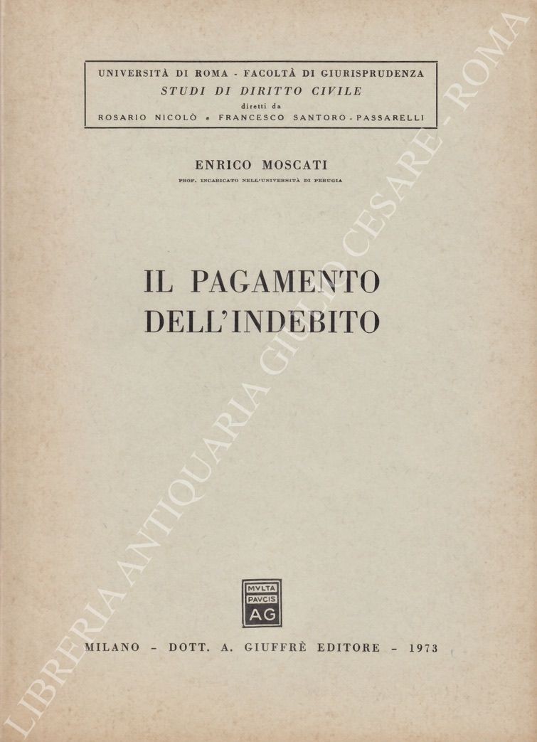 Il pagamento dell'indebito