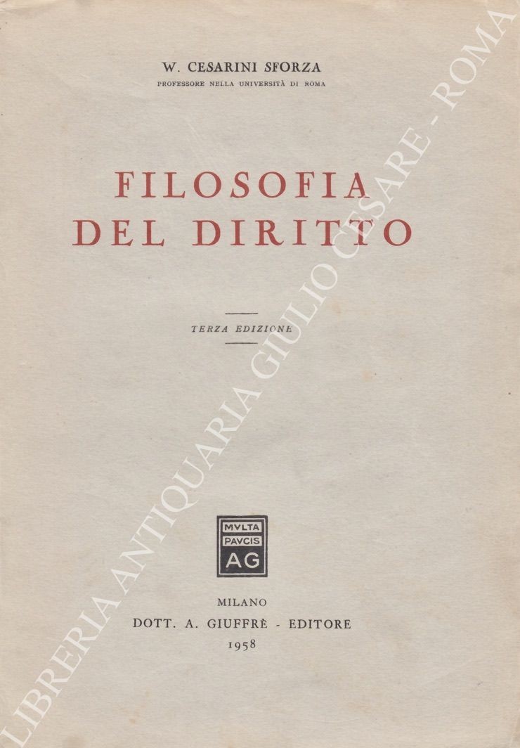 Filosofia del diritto