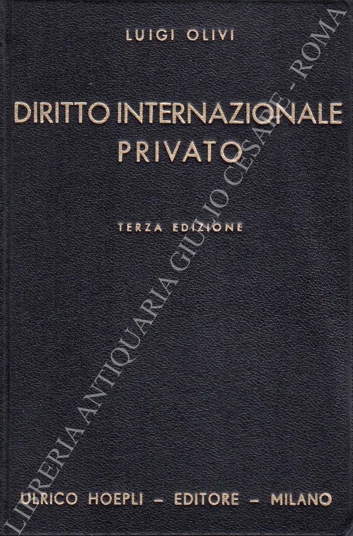 Diritto internazionale privato