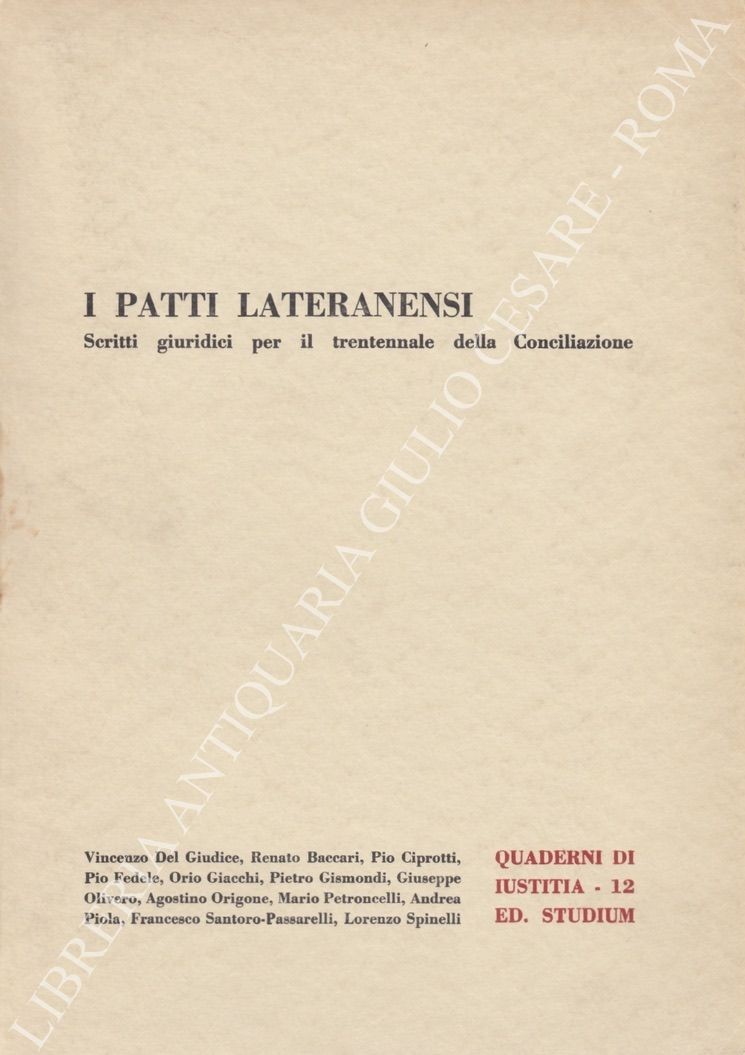 I Patti Lateranensi