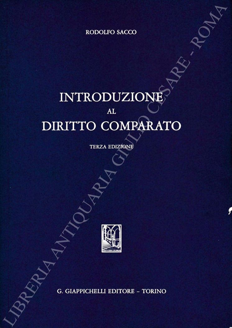Introduzione al diritto comparato