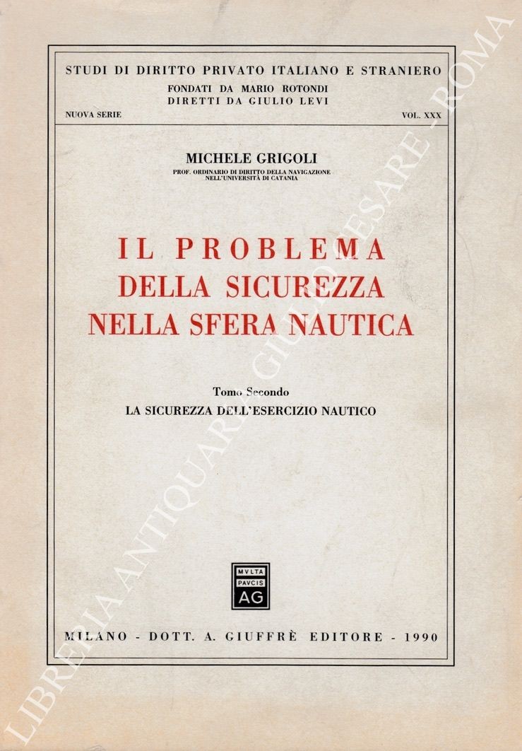 Il problema della sicurezza nella sfera nautica
