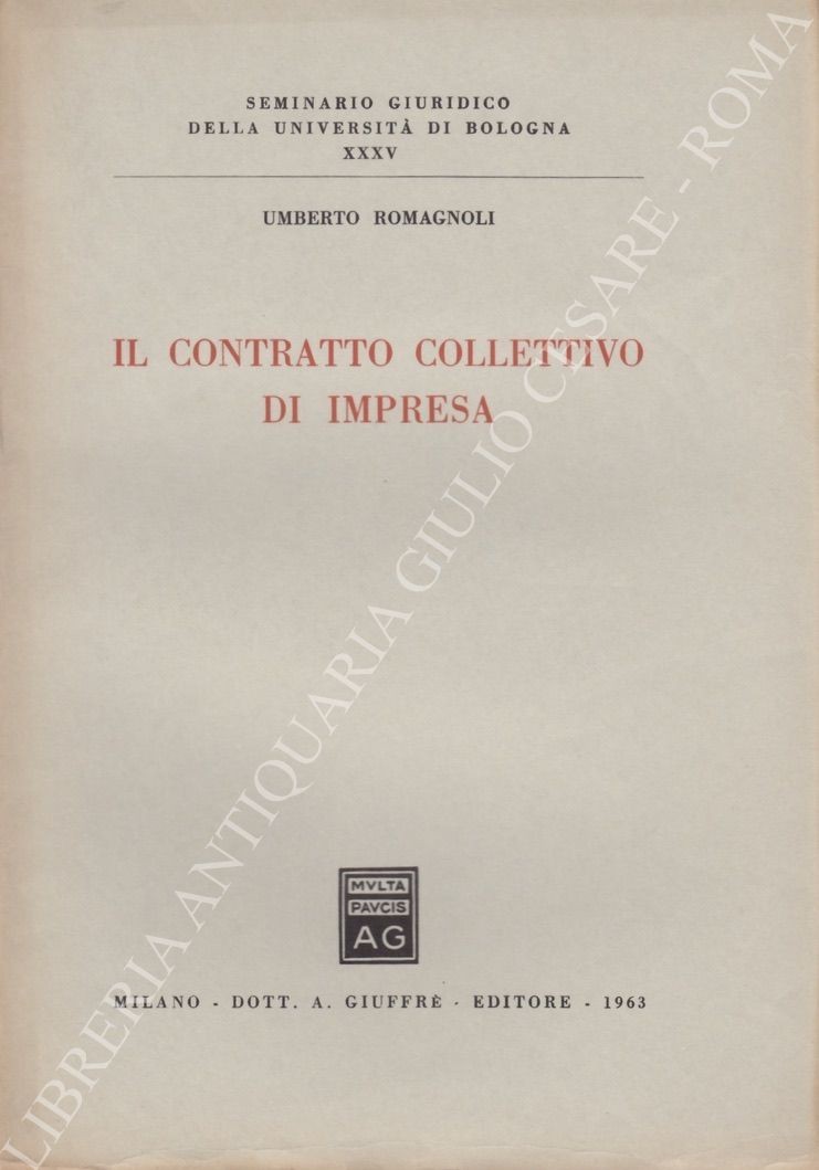 Il contratto collettivo di impresa