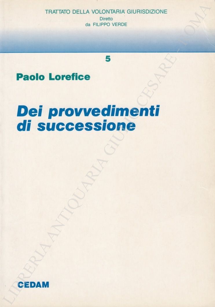 Dei provvedimenti di successione