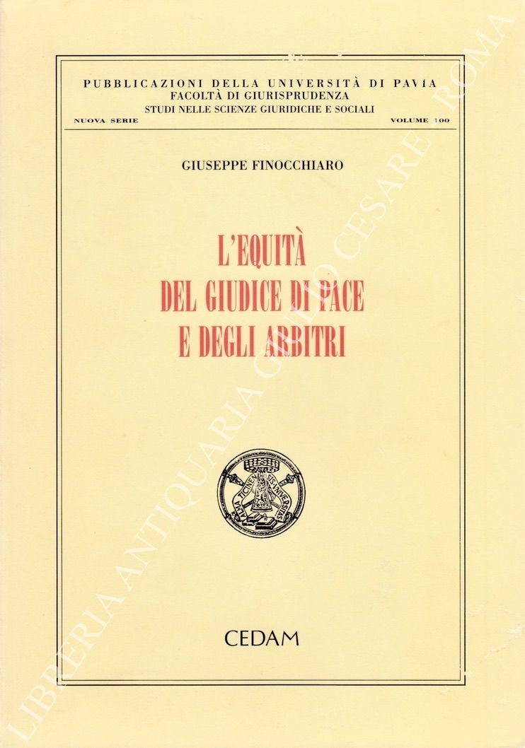 L'equità del giudice di pace e degli arbitri