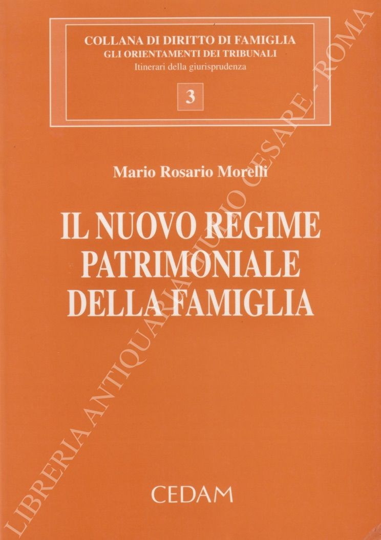 Il nuovo regime patrimoniale della famiglia